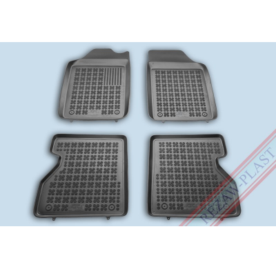 Alfombrillas Goma Negra Renault Kangoo I 1998-2008 4-Piezas