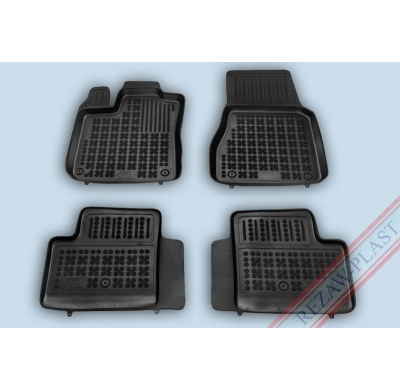 Alfombrillas Goma Negra Renault Twingo Ii 5p Desde 2014 4-Piezas