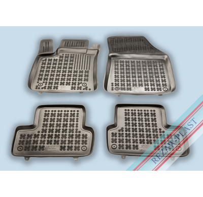 Alfombrillas Caucho Color Negro Con Clips Renault Megane Desde 2015- 4 Piezas