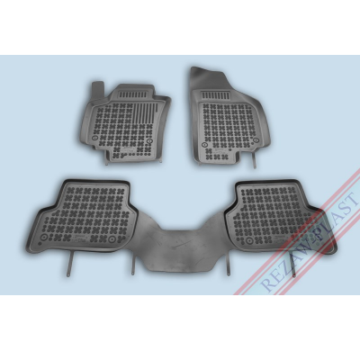 Alfombrillas Goma Negra Seat Altea Xl Desde 2006 4-Piezas