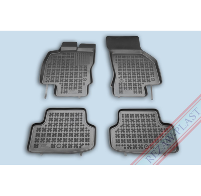 Alfombrillas Goma Negra Seat Leon St Desde 2014 4-Piezas