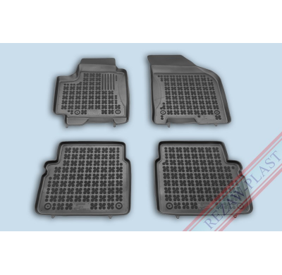 Alfombrillas Goma Negra Chevrolet Aveo 2002 - 2011 4-Piezas