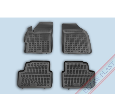 Alfombrillas Goma Negra Chevrolet Spark Ii Desde 2013 Facelifting 4-Piezas