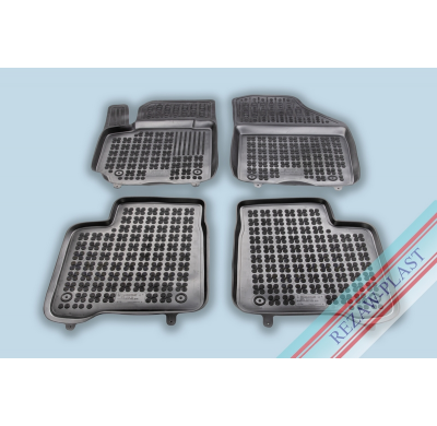 Alfombrillas Caucho Color Negro Con Clips Suzuki Baleno Desde 2016 4 Piezas