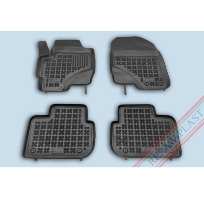 Alfombrillas Goma Negra Mitsubishi Colt 5p Desde 2004 4-Piezas