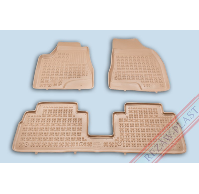 Alfombrillas Goma Negra Lexus Rx 400h 2005-2009  3-Piezas