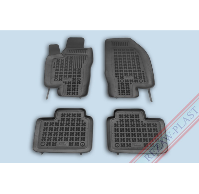 Alfombrillas Goma Negra Alfa Romeo 156 2000-2006 4-Piezas