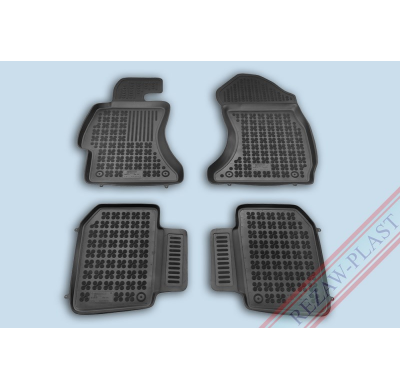 Alfombrillas Goma Negra Subaru Xv Desde 2012 4-Piezas