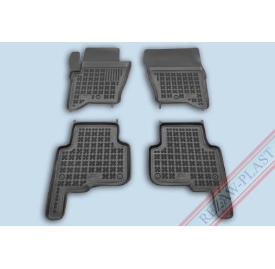 Alfombrillas Goma Negra Land Rover Discovery Iii/Iv Desde 2004 4-Piezas