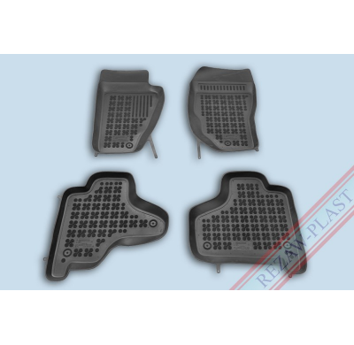 Alfombrillas Goma Negra Jeep Cherokee Iv Kk 2007  2012 4-Piezas