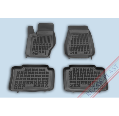 Alfombrillas Goma Negra Jeep Grand Cherokee Iii 2005 - 2010 4-Piezas