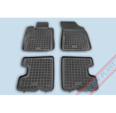 Alfombrillas Goma Negra Renault Dacia Sandero / Stepway 2008-2013 4-Piezas