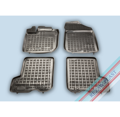 Alfombrillas Goma Negra Renault Dacia Sandero / Stepway Desde 2013 4-Piezas