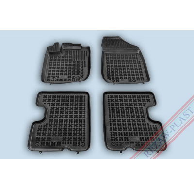 Alfombrillas Caucho Color Negro Con Clips Renault Dacia Duster  Desde  2013 4 Piezas