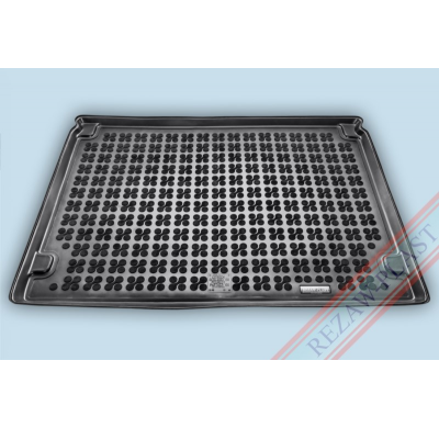 Alfombra / Cubeta De Maletero En Goma Negra Peugeot Partner 5 Plazas - Desde    2008