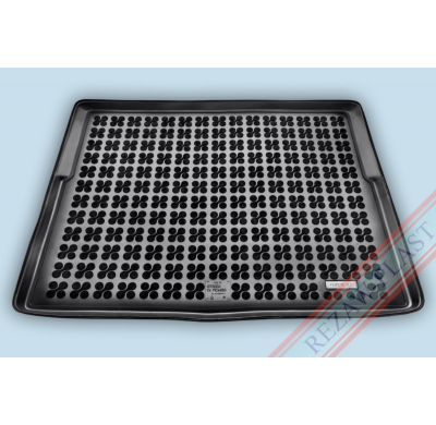 Alfombra / Cubeta De Maletero En Goma Negra Citroen C4 Picasso (Con Rueda De Repuesto De Tamaño Normal) - Desde  2013