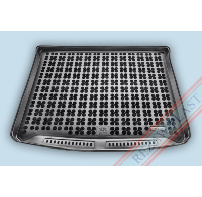 Alfombra / Cubeta De Maletero En Goma Negra Fiat 500l  Living  7 Plazas - Desde  2013