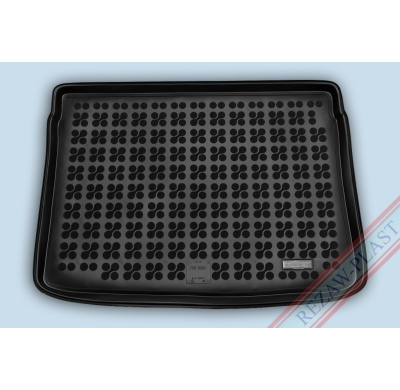 Alfombra / Cubeta De Maletero En Goma Negra Fiat 500 X Con Rueda Repuesto Normal - Desde  2014