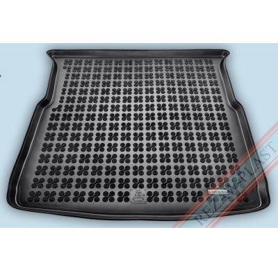 Alfombra / Cubeta De Maletero En Goma Negra Ford S-Max 5 Plazas - 2006 - 2014