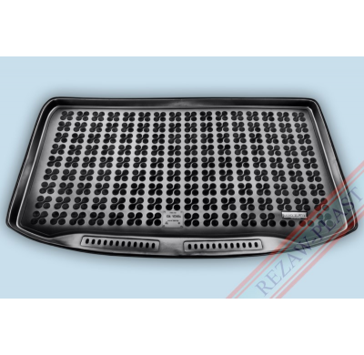 Alfombra / Cubeta De Maletero En Goma Negra Kia  Venga Suelo Alto - Desde    09/2009