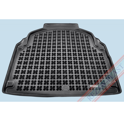 Alfombra / Cubeta De Maletero En Goma Negra Mercedes W212e E- Class Limousine Con Relleno Plástico Situado Tras Los Asientos Tra