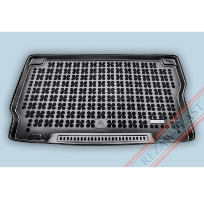 Alfombra / Cubeta De Maletero En Goma Negra Opel Meriva a - 2003 - 2010