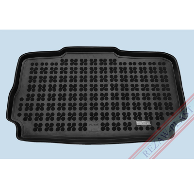 Alfombra / Cubeta De Maletero En Goma Negra Opel Meriva Suelo Bajo, Versión Con Asientos Traseros Correderos - Desde  2014