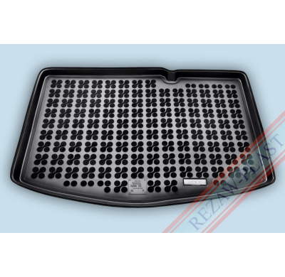 Alfombra / Cubeta De Maletero En Goma Negra Toyota Yaris 5p,Suelo Inferior Del Maletero, Con Rueda De Repuesto De Emergencia - D