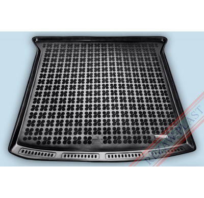 Alfombra / Cubeta De Maletero En Goma Negra Vw Sharan Van Ii 7plazas (3ª Fila Plegable) - Desde    2010