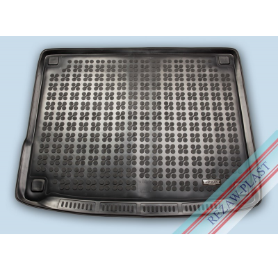 Alfombra / Cubeta De Maletero En Goma Negra Vw Touareg Facelift 5 Plazas - Desde    2014