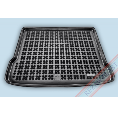 Alfombra / Cubeta De Maletero En Goma Negra Audi Q3 Con Rueda De Repuesto De Emergencia - Desde  2011