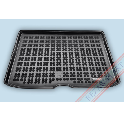 Alfombra / Cubeta De Maletero En Goma Negra Audi A3 Sportback Con Rueda De Repuesto De Tamaño Normal - Desde  2012