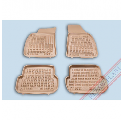 Alfombrillas Goma Beige Seat Toledo 1999-2004 4-Piezas