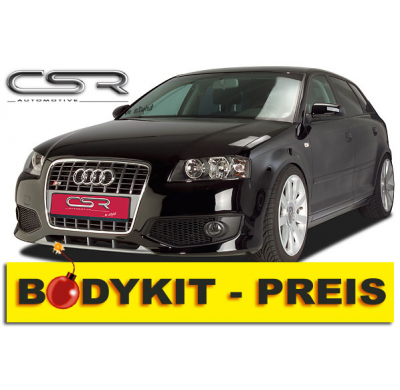 KIT CARROCERIA Audi A3 8PA Kit carroceria (P. Delantero, P. Trasero, Taloneras, *Otros (*Consultar) ) Referencias incluidas FSK1