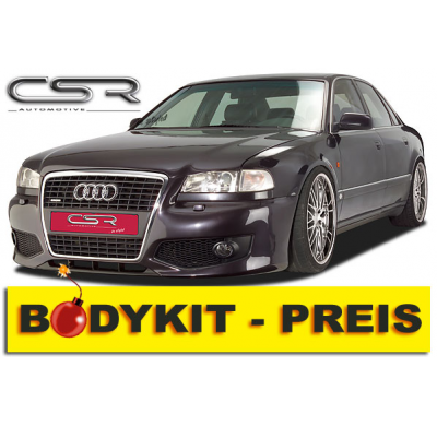 KIT CARROCERIA Audi A8 Kit carroceria (P. Delantero, P. Trasero, Taloneras, *Otros (*Consultar) ) Referencias incluidas FSK200;H