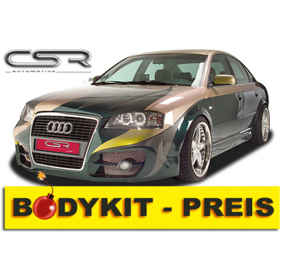 KIT CARROCERIA Audi A6 Kit carroceria (P. Delantero, P. Trasero, Taloneras, *Otros (*Consultar) ) Referencias incluidas FSK153;H