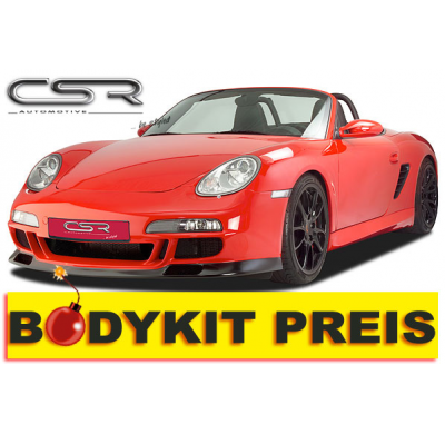 KIT CARROCERIA Porsche 987 Kit carroceria (P. Delantero, P. Trasero, Taloneras, *Otros (*Consultar) ) Referencias incluidas FSK9