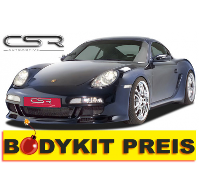 KIT CARROCERIA Porsche 987 Kit carroceria (P. Delantero, P. Trasero, Taloneras, *Otros (*Consultar) ) Referencias incluidas FSK9