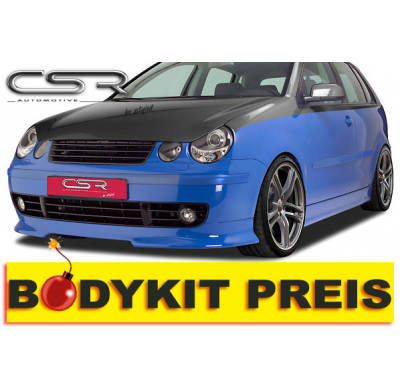 KIT CARROCERIA VW Polo 9N Kit carroceria (P. Delantero, P. Trasero, Taloneras, *Otros (*Consultar) ) Referencias incluidas FA031