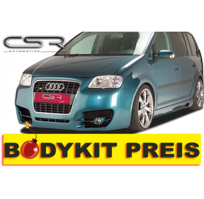 KIT CARROCERIA VW Touran Kit carroceria (P. Delantero, P. Trasero, Taloneras, *Otros (*Consultar) ) Referencias incluidas FSK167