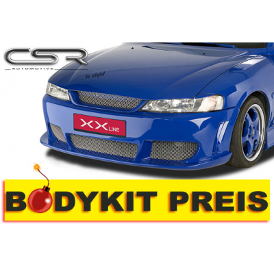 KIT CARROCERIA Opel Vectra B Kit carroceria (P. Delantero, P. Trasero, Taloneras, *Otros (*Consultar) ) Referencias incluidas FS