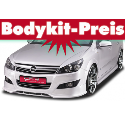 KIT CARROCERIA Opel Astra H  Kit carroceria (*CONSULTAR PIEZAS INCLUIDAS ) Referencias incluidas FA137;HA043;SS150;HF348;SB115