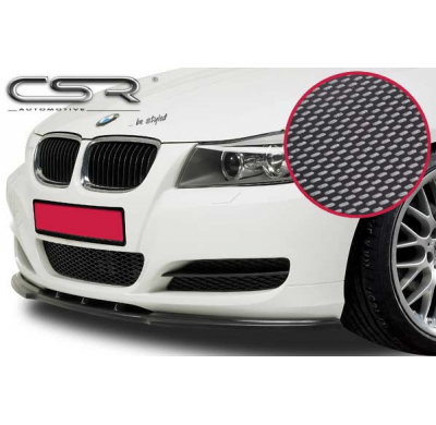 Añadido paragolpes BMW 3er E90 LCI, E91 LCI 2008-2012 Limo/Touring Solo Facelift ABS Look carbono