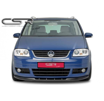 Spoiler añadido delantero Negro brillante VW Touran 1T CSL005-G