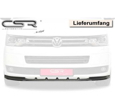 Spoiler añadido delantero imitacion carbono VW T5 Multivan Facelift CSL006-C