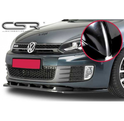Añadido paragolpes VW Golf 6  2008-2012 GTI/GTD ABS glossy