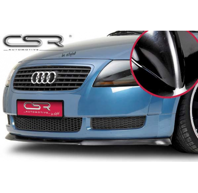 Spoiler añadido delantero Negro brillante Audi TT 8N CSL011-G