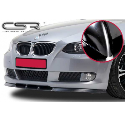 Spoiler añadido delantero Negro brillante BMW 3er E92/E93 CSL013-G