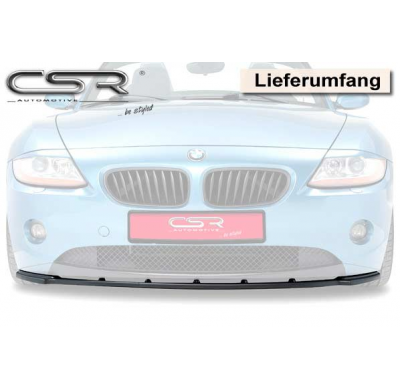 Spoiler añadido delantero Negro brillante BMW Z4 E85/E86 CSL014-G