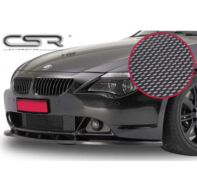 Añadido paragolpes BMW 6er E63/E64 2003-9/2007 Todos modelos menos M/M-Paket ABS Look carbono